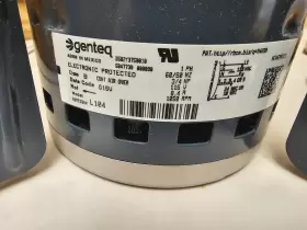 HD46MR121 GENTEQ Carrier Bryant Payne Blower Motor Ccw #2