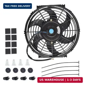 MK0037 GESEXI Fan Push Electric Radiator Cooling High