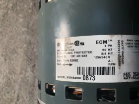 20509301 GOODMAN Ge Motor Ecm Blower #2