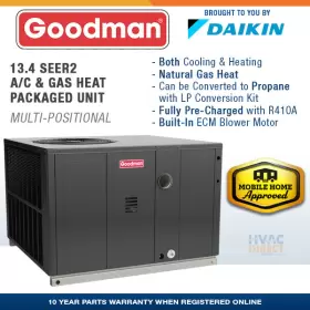 GPGM33004041 GOODMAN Ac Gas Unit Kit #2