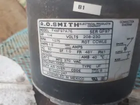 F48F97A76 GOODMAN JANITROL AMANA Rpm Motor