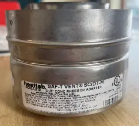 SC03AD10 HEATFAB Heat Fab Saf Vent Concentric Rheem Adapter