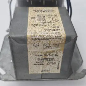 541.92110 HONEYWELL Sears Furnace Transformer #3