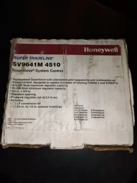 9641M4510 HONEYWELL Smartvalve Gas Valve Johnstone