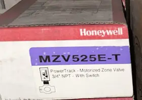 MZV525E-T HONEYWELL Sweat Zone Valve Switch