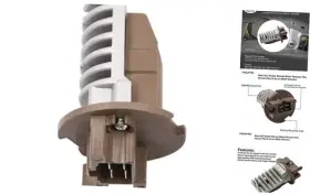 YP-131 HONORY USA Rear Blower Motor Control Module Resistor YP-131 HONORY USA Rear Blower Motor Control Module Resistor