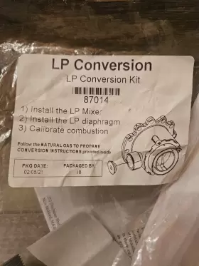 87014 HTP Lp Conversion Mixer Diaphragm Kit #3