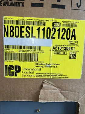 N80ESN110 ICP Natural Gas Furnace N80ESN110 ICP Natural Gas Furnace