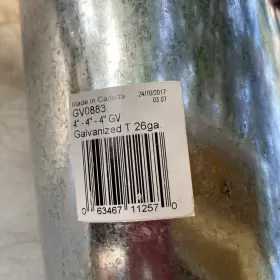 GV0883-A IMPERIAL MANUFACTURING GROUP USA Galvanized Steel #2