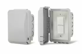 14-4310 INFRATECH Duplex Stack Switch Single Flush Mount #3
