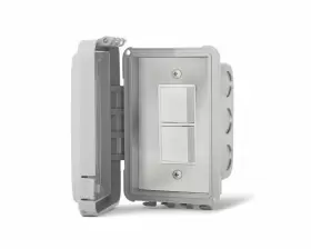 14-4310 INFRATECH Duplex Stack Switch Single Flush Mount