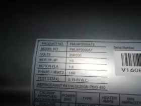 FMU4P3000AT INTERNATIONAL COMFORT PRODUCTS Icp Uncased #3