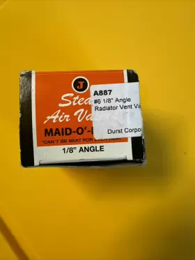 A887 JACOBUS Maid Mist Steam Air Valve Angle #2