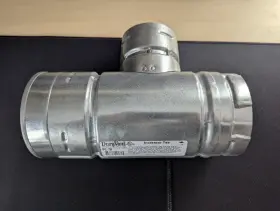 4PVL-T3R M-G DURAVENT INC Pellet Vent Single Tee Clean Cap 4PVL-T3R M-G DURAVENT INC Pellet Vent Single Tee Clean Cap