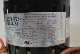Y7S623D558S MARS Blower Motor #3