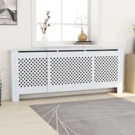 720286155004 MDF RADIATOR COVER WHITE Central Furnaces