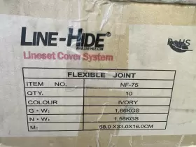 NF-75 MITSUBISHI Pack Line Hide Wall Cover Inlet Set #2