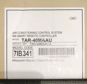 TAR-40MAAU MITSUBISHI Air Conditioning Control Trane Remotes #2