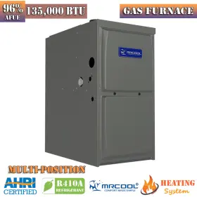 MGM96SE135D5XA MRCOOL Gas Furnace Afue Positional Single Nox