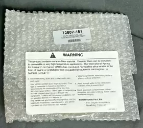 7250P-161 MUNCHKIN Boiler Burner Door Ceramic Refractory 7250P-161 MUNCHKIN Boiler Burner Door Ceramic Refractory