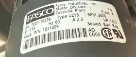 PCI-A170 NBK Draft Inducer Motor Fasco Icp #2