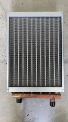 HWC12X15 OUTDOOR FURNACE SUPPLY Water Air Heat Exchanger Coil