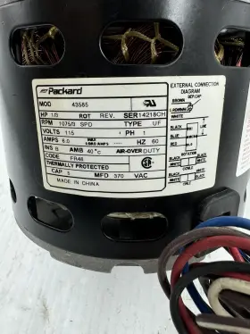 43583 PACKARD Blower Motor #2