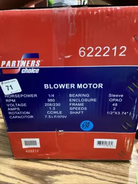622212 PARTNERS CHOICE Blower Motor Amp Shaft #2