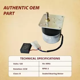 SRV7000-670 PELLETHEAD Pelpro Pleasant Hearth Synchronous Rpm #2