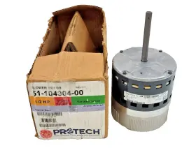 51-104304-00 PROTECH/RHEEM Air Conditioning Blower Motor