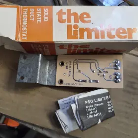 8060-0022 PSG Solid Duct Thermostat Limiter Hvac