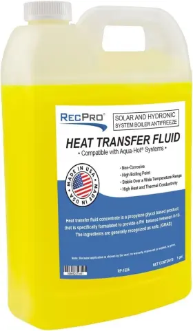 RP-1525 RECPRO Rv Boiler Antifreeze Aqua Heating Heat RP-1525 RECPRO Rv Boiler Antifreeze Aqua Heating Heat