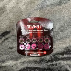 86681 RECTORSEAL Novent Pink Thread Locking Refrigerant Caps