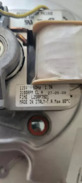 0131M00003P REVCOR Furnace Draft Inducer Motor #2 0131M00003P REVCOR Furnace Draft Inducer Motor #2