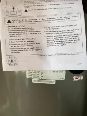 020352570419 RHEEM Ruud Ding Heaters #2