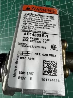 AP14339B-1 RHEEM Ruud Richmond Rodgers Water Heater Natural #2