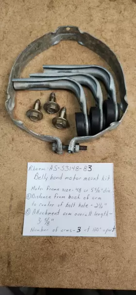 AS-53148-83 RHEEM Belly Motor Mount Arms Kit