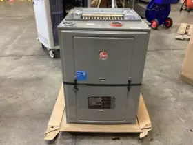 R802V1255A24UHSCAP RHEEM Up Horizontal Ecm Comm Gas Furnace