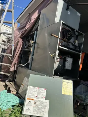 RGDG-15EARJR RHEEM Comercial Gas Furnace Natural Evaporators