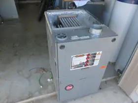 RPGE-07EBRQR RHEEM Gas Furnace Position Natural