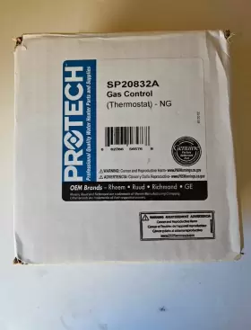 SP20832A RHEEM WATER HEATER PARTS Central Furnaces