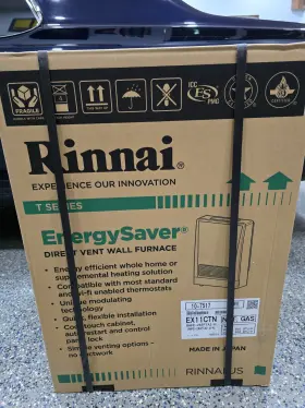 EX11CTN RINNAI Bran Vent Gas Heater Programable