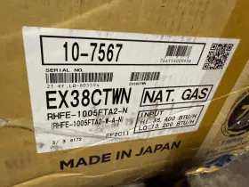EX38CTWN RINNAI Natural Gas Vent Space Heater Wall Furnace #3