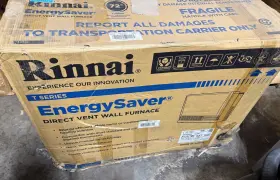 EX38CTWN RINNAI Natural Gas Vent Space Heater Wall Furnace