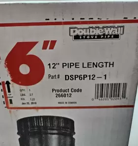 DSP6P12-1 SELKIRK Dsp Double Wall Finish Stove Pipe #2