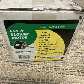 MTR13115DD SID HARVEYS Rpm Furnace Blower Motor