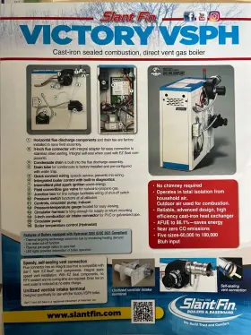 VSPH-150 SLANT/FIN Boiler