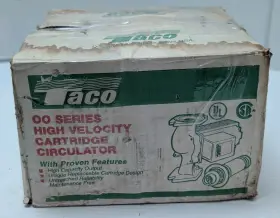 0012-BF4-1 TACO Circulating Pump Cartridge Rpm