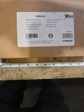 3450-H2 TACO Boiler Valve Bfp