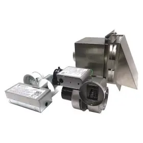 Gpakj TJERNLUND PRODUCTS Power Venter Aluminized Steel Inlet